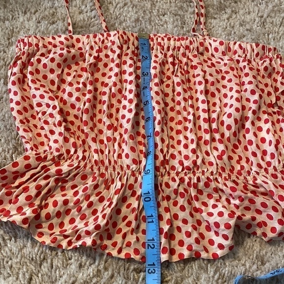 Forever 21 Pink Polka Dot Tank Top (Small) - Picture 7 of 10